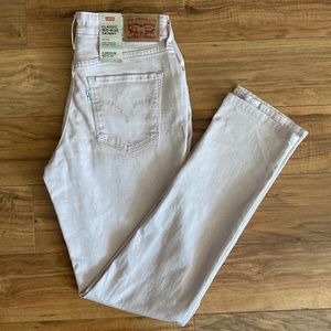 NWT Levi’s Classic Mid-Rise Pink Skinny Jeans Size 27 (4)